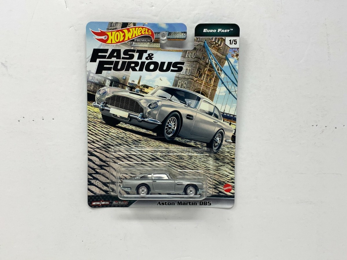 Hot Wheels Premium Euro Fast Fast & Furious 1963 Aston Martin DB5