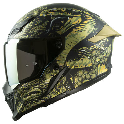 Integralhelm MPH BLADE Cobra Schwarz Gold