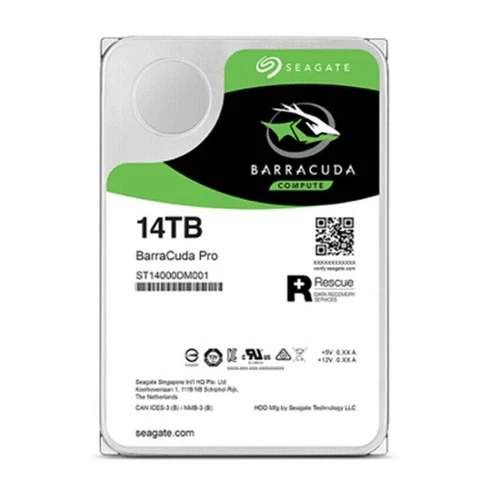 Compatible Seagate ST14000DM001 Barracuda Pro 14TB 7.2K 256M 6Gb/s 3.5" SATA HDD - Bild 1 von 1