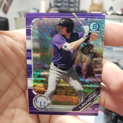 2019 bowman 大谷翔平　purple Bowman Shohei Ohtani Baseball Sports Trading Cards & Accessories