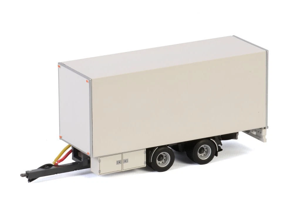 Remorque Blanche DIECAST MASTERS 1/50, Métal/plastique, DCM91021