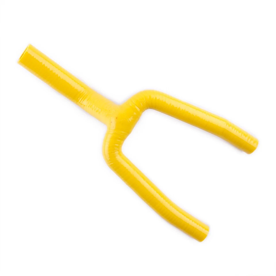Mangueras de refrigerante de radiador de silicona amarillas para HUSQVARNA WR125 CR125 2000-2008 Foto 2 de 4