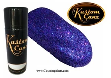 Kustom Canz 12oz Aerosol Can BLURPLE METAL FLAKE SMALL (004 HEX), HOK, Paint