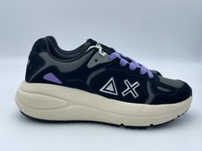 Women's SUN68   X z44228 Venus Suede 11 Sneakers Shoes Black