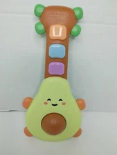 Skip Hop Baby Musical Toy Farmstand Rock-A-Mole Guitar Avocado