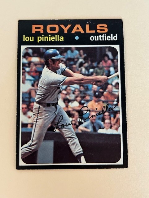 1971 Topps - #35 Lou Piniella Nice Card! Great Price! 🔥🔥👀