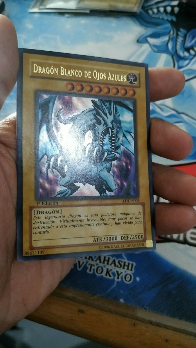 Yugioh blue eyes white dragon LDD-S001 1st edition original | eBay