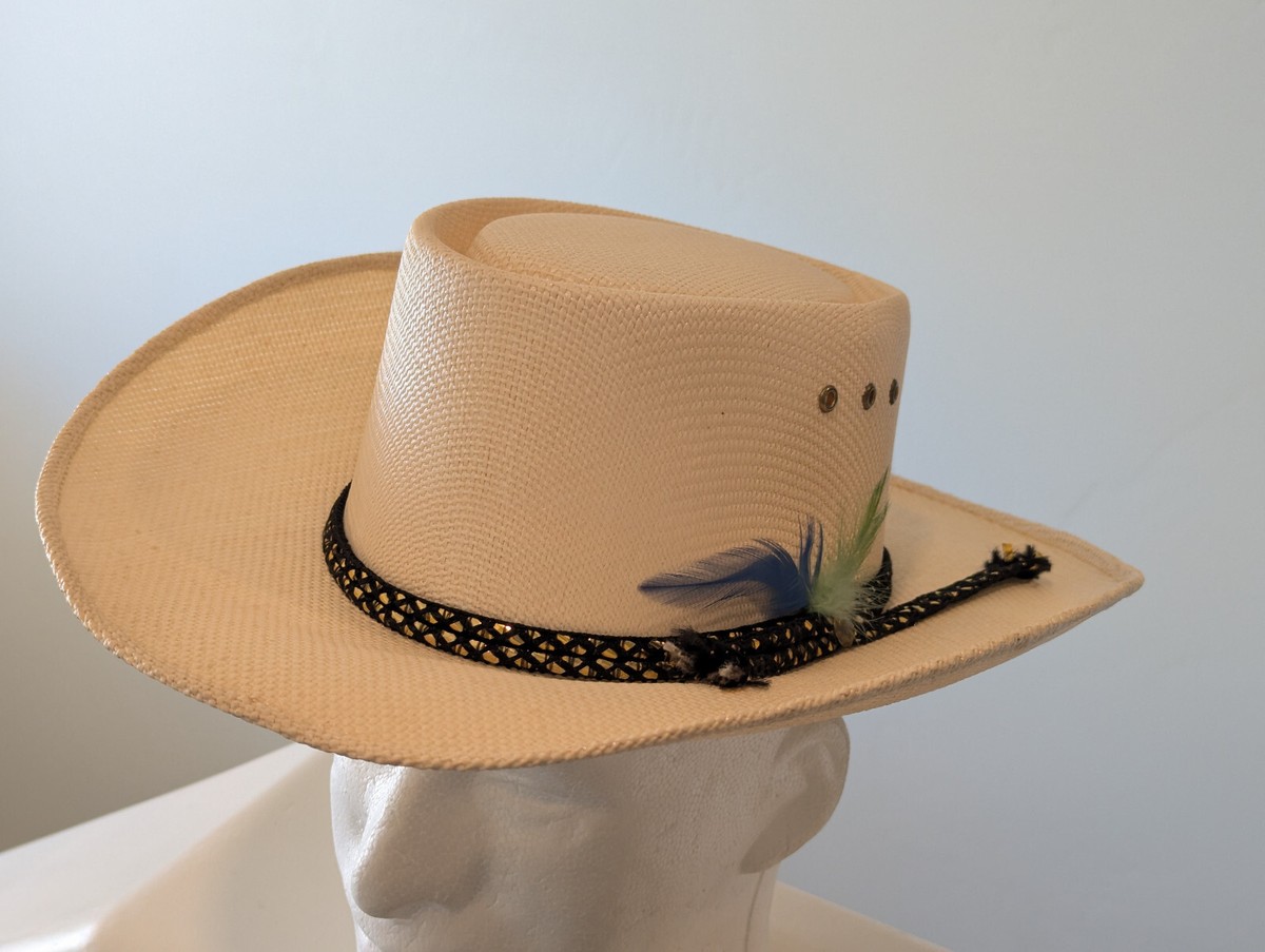WESTERN COWBOY RODEO HAT. RANCH RIDING SOMBREROS Ossana  display picture 2