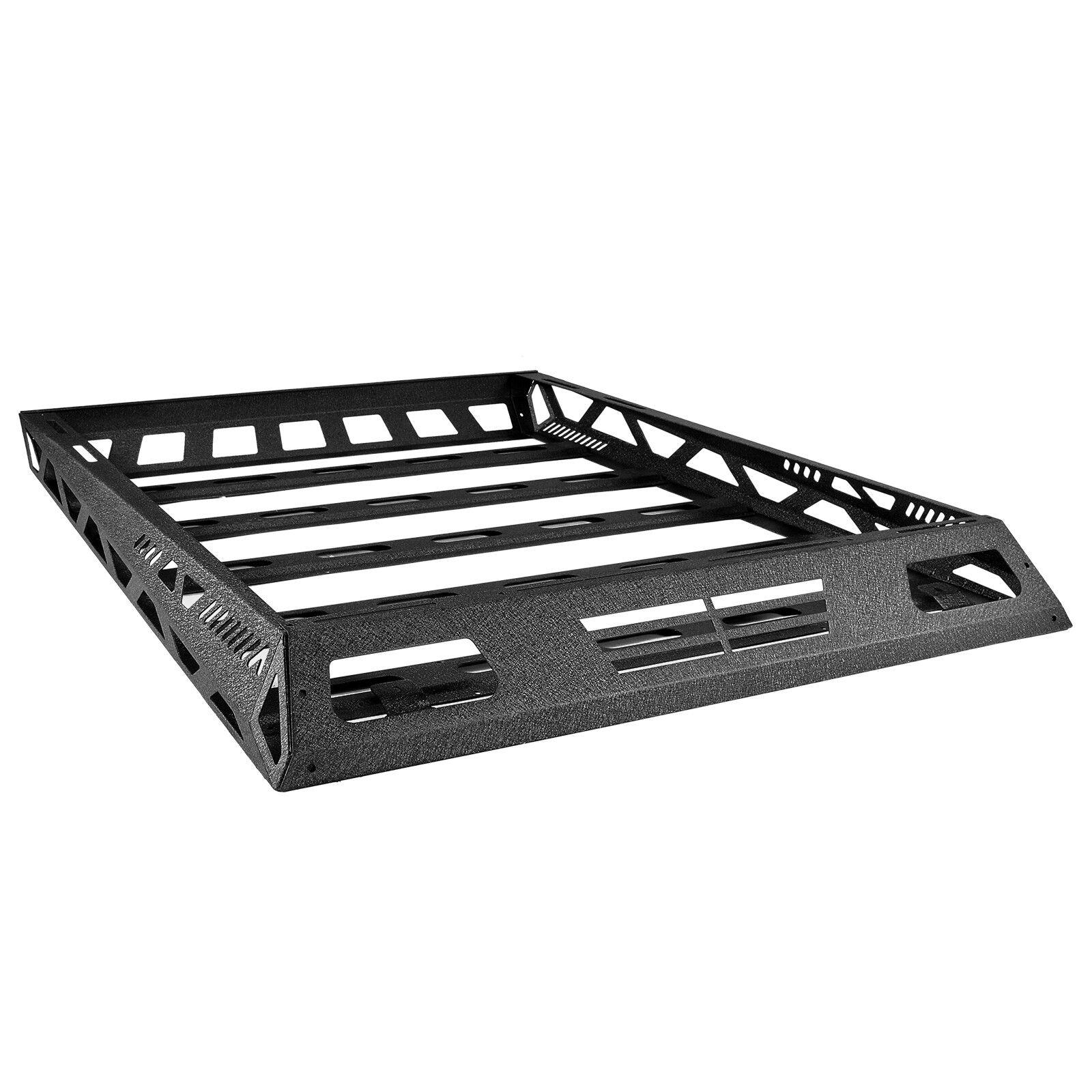 1X Roof Rack Cargo Basket Rooftop Cargo Carrier HeavyDuty Steel 57" x