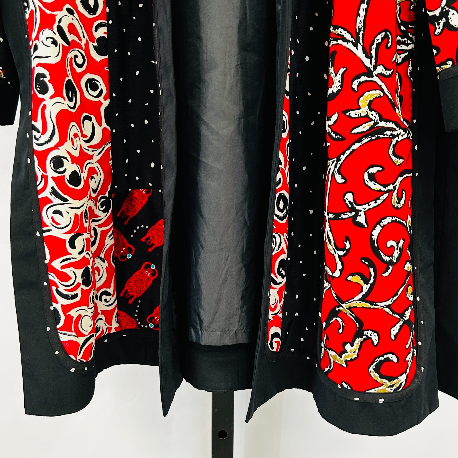 Jeanne Marc Collection Vintage Patchwork Duster J… - image 4