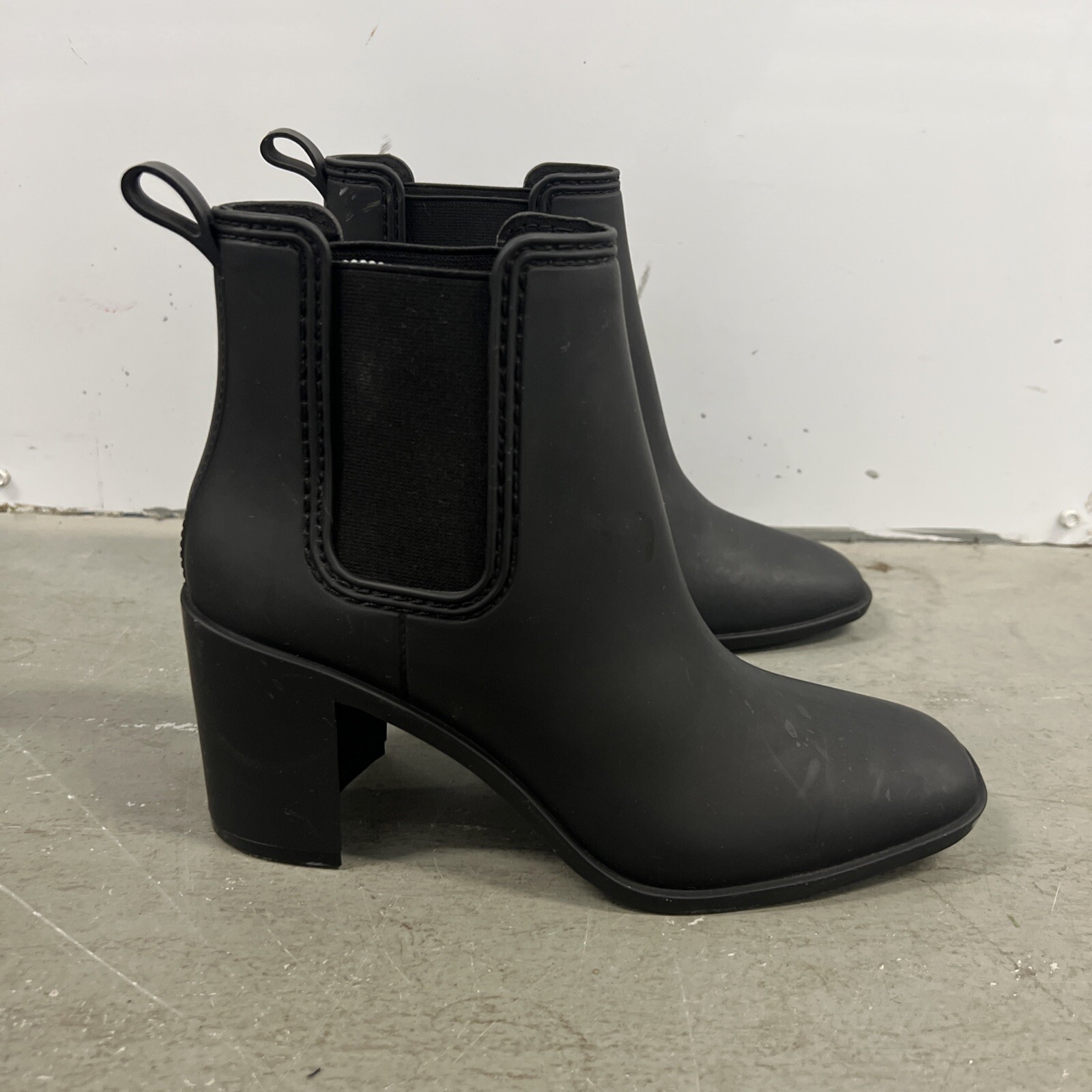 SAOLA Stivali impermeabili Jeffrey Campbell donna Hydra platform suola a strappo Chelsea US 9