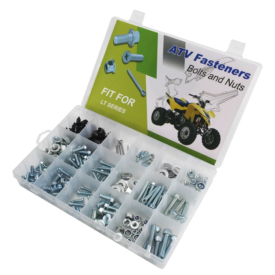 1 Set 260PCS Full Fairing Bolts Fit For Suzuki LT-F400 KINGQUAD 2011-2017 — 第 3/4 张图片