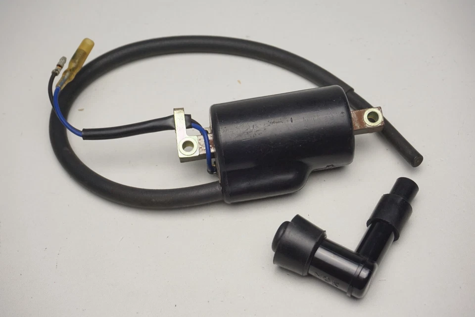 Nuevo de Lote Antiguo Honda CB100 CB125S CL100 S90 S110 Bobina de Encendido y Tapa de Bujía Nos Genuino Foto 3 de 4