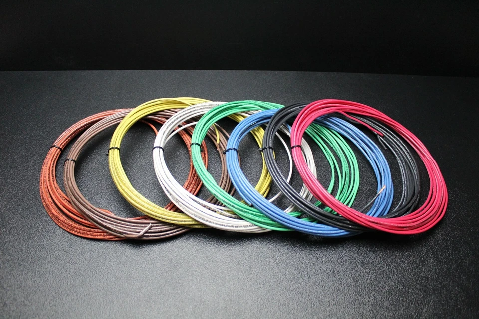 CABLE TRENZADO CALIBRE 12 THHN CABLE 5 COLORES 100 FT CADA UNO THWN 600V AWG Foto 2 de 4