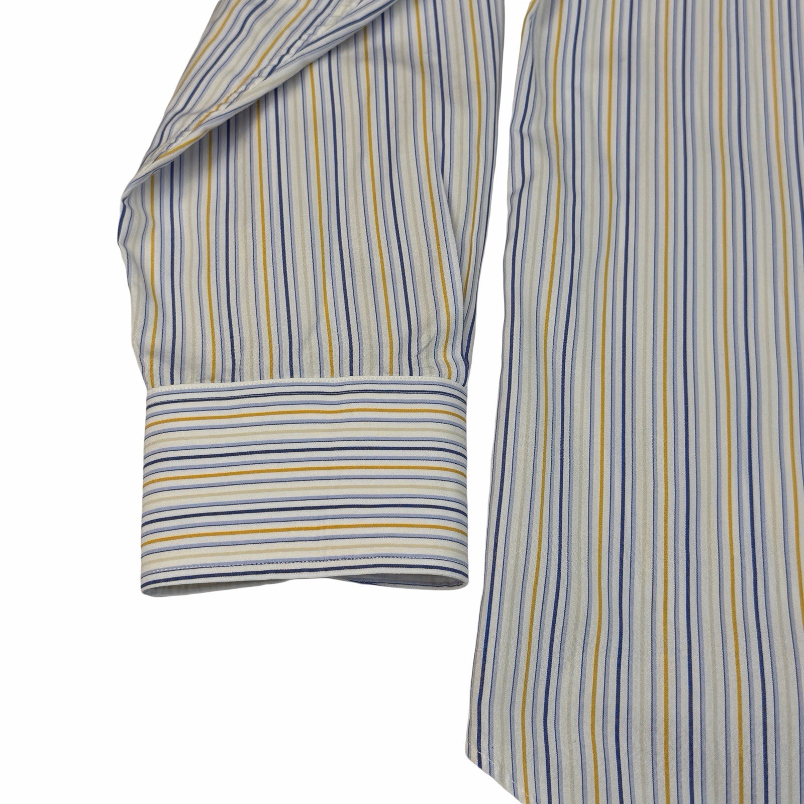 Sid Mashburn Multi Stripe Spread Collar Dress Shi… - image 9