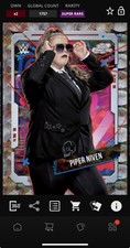 DIGITAL TOPPS WWE SLAM Piper Niven COSMIC CHROME 25 SUPER RARE NUCLEUS Read