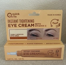 Quick Fix Instant Eye Tightening Eye Cream w/Vitamin C  Firming/Brightening NEW