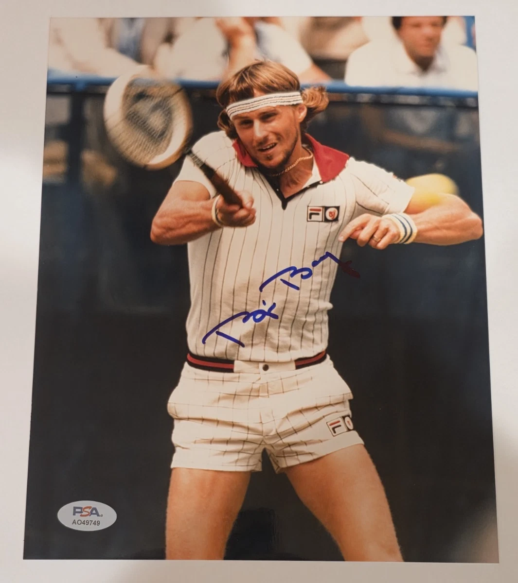 テニス　男子　ビョルン・ボルグ 証明書付き　直筆サイン入りフォト Bjorn Borg Tennis Original Autographed Items for sale | eBay