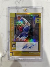 2022 Donruss Optic Signature Series Walker Kessler Gold Autograph 10/10
