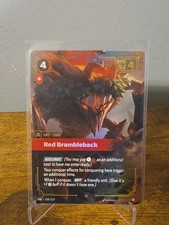 Red Brambleback - #029/219 EPIC Foil - Riftbound Unleashed League of Legends TCG — live eBay listing