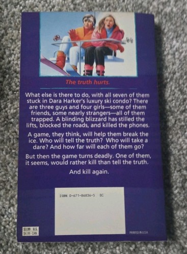 R.L. Stine Fear Street Truth or Dare Vintage YA Horror Buch Serie 90er - Bild 3 von 8