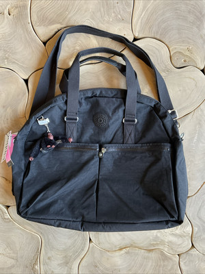 Kipling Black Weekender Duffle Travel Bag Eugina 18 display picture 1