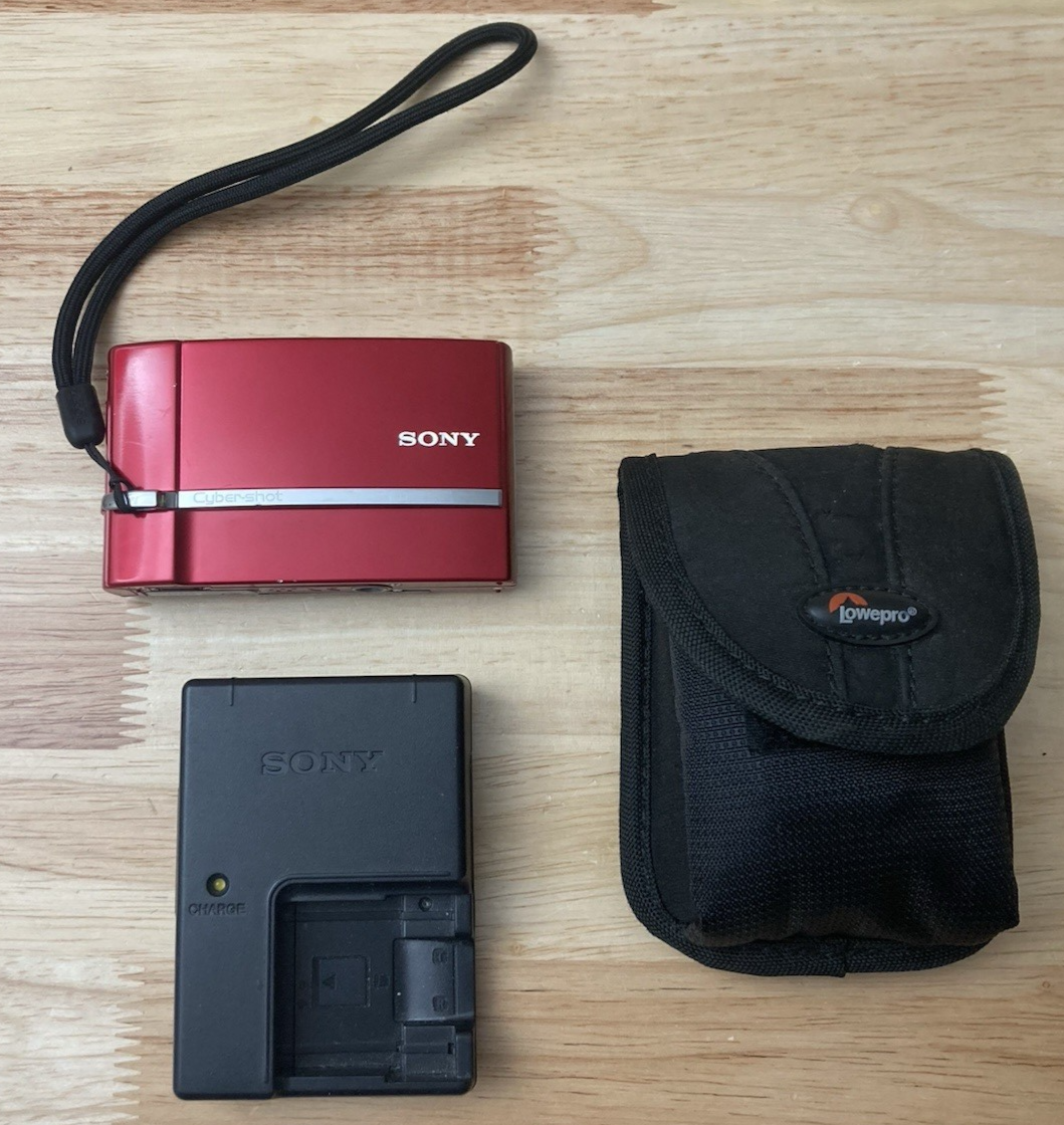 Sony Cyber-shot DSC-T50 7.2MP Digital Camera - Silver for sale