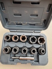 Matco Tools Hg11m 11 Piece 12 Hex Grip Damaged Fastener Impact Socket Set