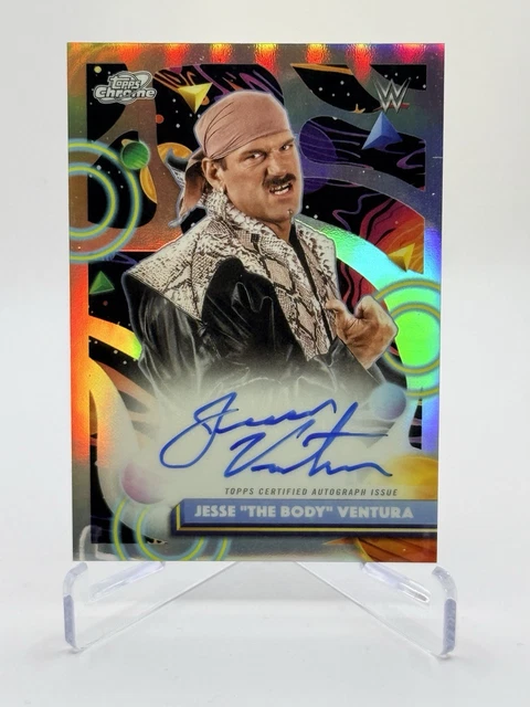 2026 Topps Cosmic Chrome WWE Jesse "The Body" Ventura AUTO Refractor #CCA-JBV