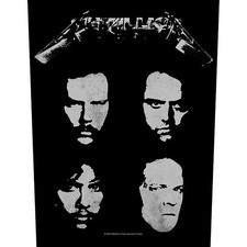 Men's Metallica Black Album Back Patch Black