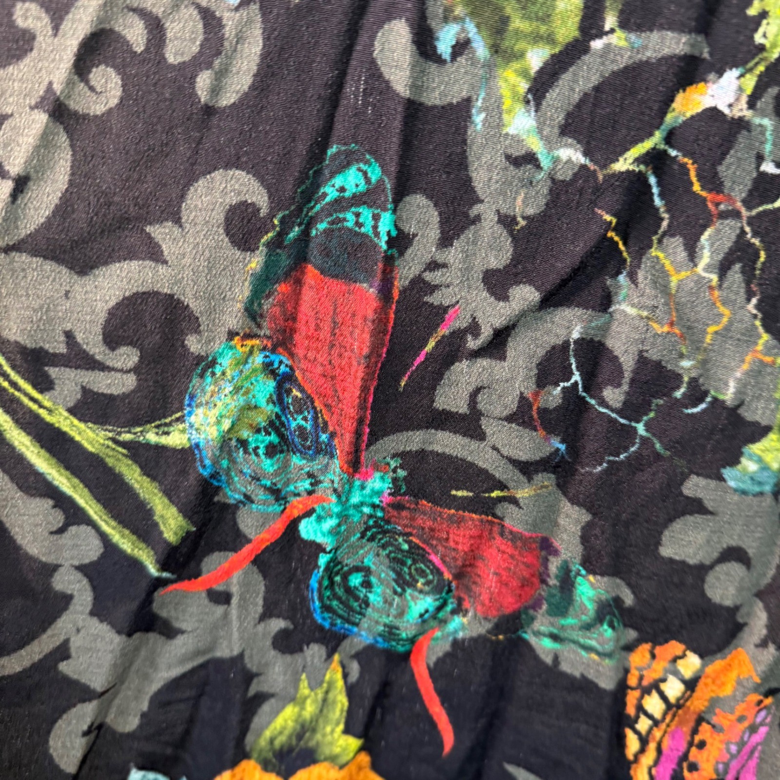 John Mark Multicolor Floral Patchwork Button Down… - image 14