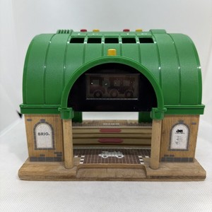 BRIO 33655 Train Central RR Station SOUNDS + LCD Screen RARE Tested Works FLAWS