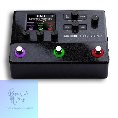 LINE6 HX Stomp Guitar Processor HELIX Series with Power Adapter