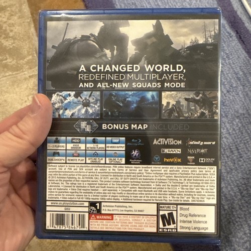 Call of Duty: Ghosts (Sony PlayStation 4, 2013) sigillato in fabbrica in plastica - Foto 2 di 6