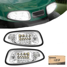 Golf Cart Head Light for EZGO RXV 2008-2015, 12V Headlights with 3Pin Connector