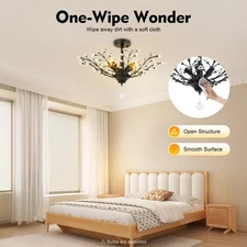 Vintage Crystal Chandeliers, 110V Branches Pendant Light, Crystal Pendant Light