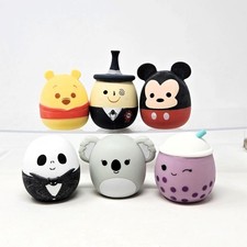 SQUISHMALLOWS Squooshems : Lot of 6 New Loose Figures Bin26 
