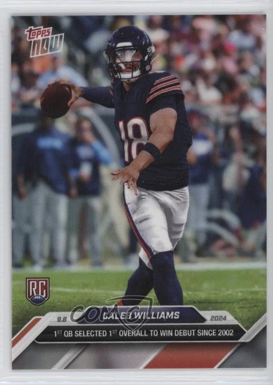 2024 Topps Now /28262 Caleb Williams #2 12g7