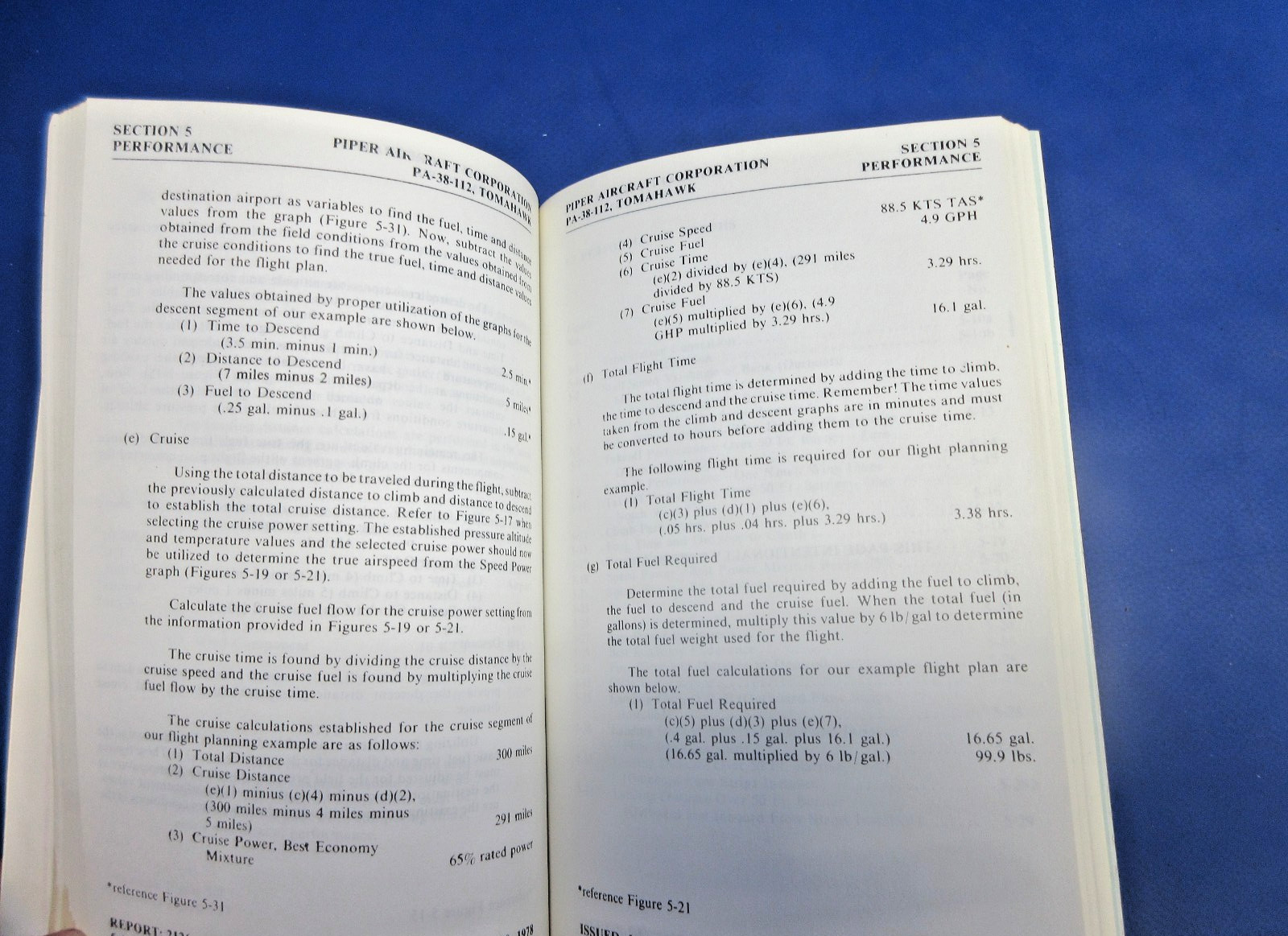 Piper PA-38-112 Tomahawk Information Manuals & POH P/N 761-658 (0725-853)