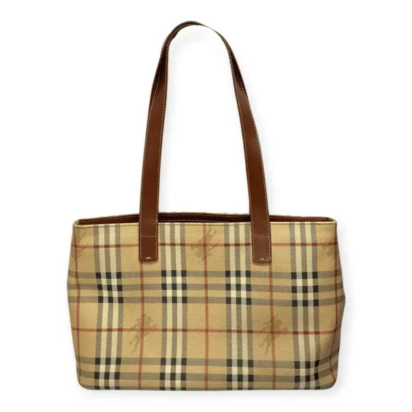 Burberry Haymarket Check Tote Bag