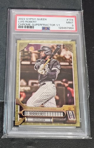 Luis Robert 2022 Topps Gypsy Queen  Chrome SuperFractor 1/1 PSA 10 Mets Whitesox