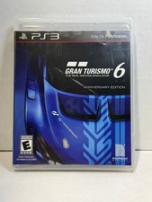 Sony Gran Turismo 6 Anniversary Edition PlayStation 3, 2014 PS3 Tested Free Ship