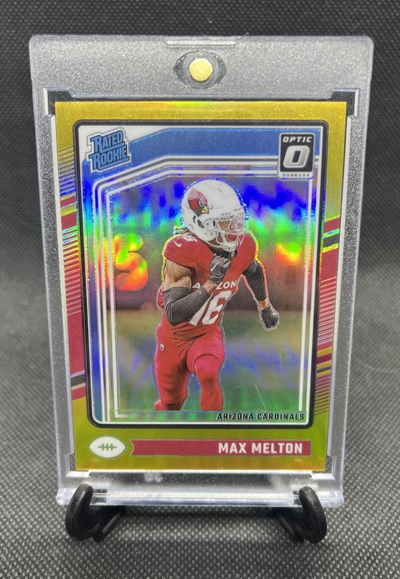 Max Melton Panini Donruss Optic #277 Gold