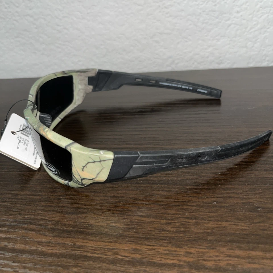 Team Realtree Polarized Sunglasses Camo Frame R534 100% UVA/UVB 62-19-125 NWT - Image 3 of 4