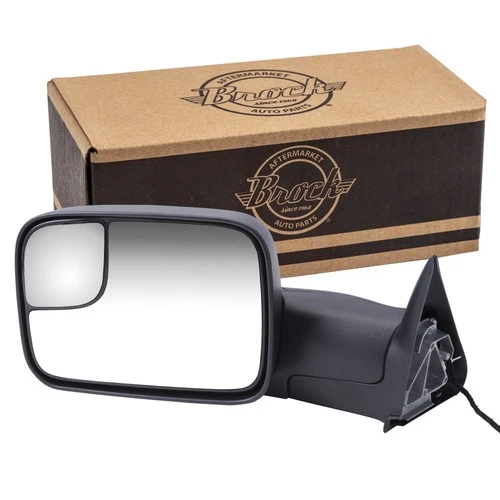 Power Mirror fits 1998-2001 Ram 1500 Heated Manual Fold Left 1998-2002 Ram 2500