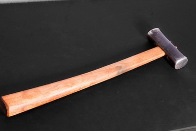 Japanischer Gennō Hammer 255g   Handgeschmiedet, Sakura Holzgriff