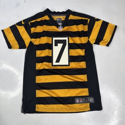 2019　ドイツ　 ゲルマニア　ジュエルド　オークリーフ　イエロー　銀貨 Pittsburgh Steelers Nike Ben Roethlisberger Throwback Jersey