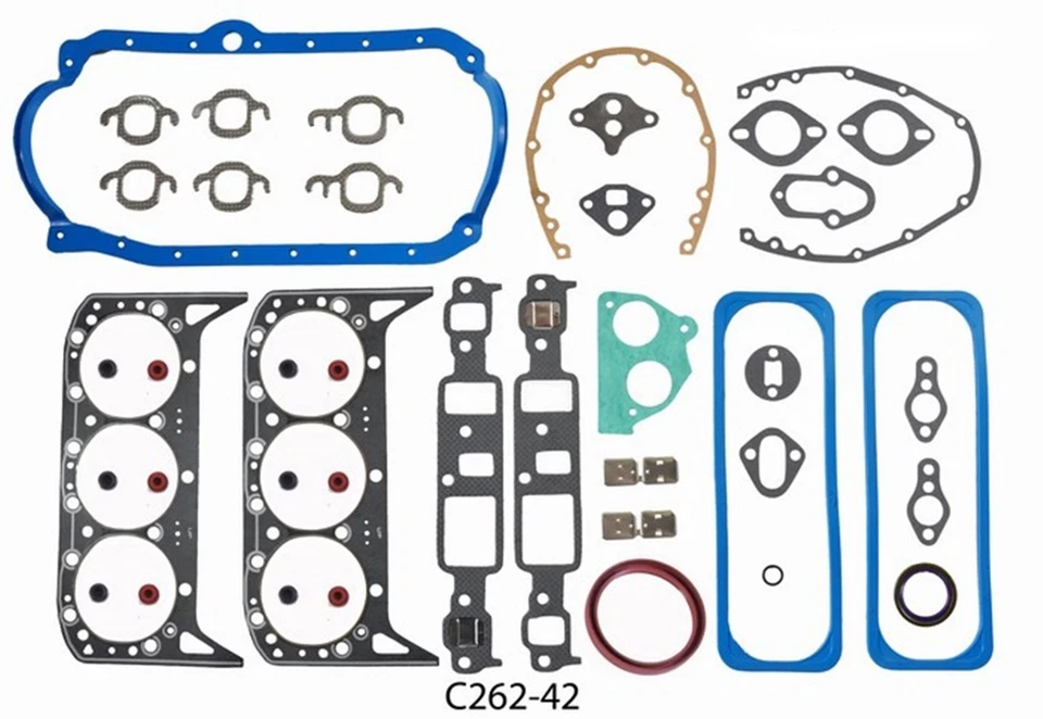 KIT DE REVISÃO DE MOTOR DE RECONSTRUÇÃO Compatível com: 1987-1993 CHEVROLET GMC 262 4.3L V6 VIN"Z" - Imagem 3 de 4