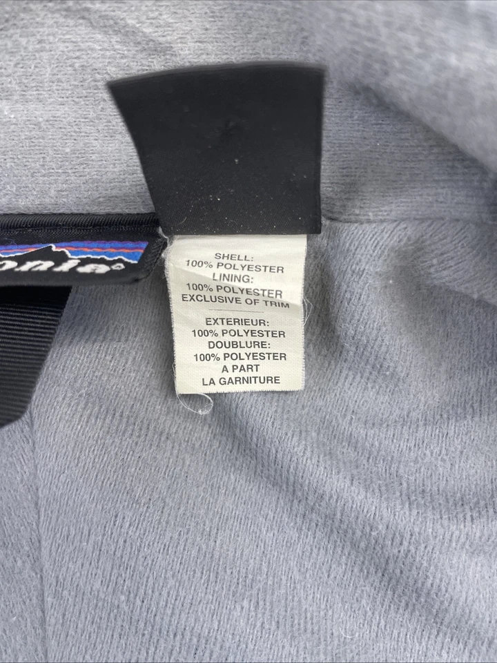 Chaqueta cortavientos Patagonia vintage ligera talla mediana negra Foto 4 de 4