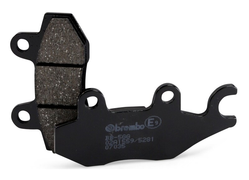 Plaquettes carbone céramique Brembo 07035CC haute performance scooter - 2